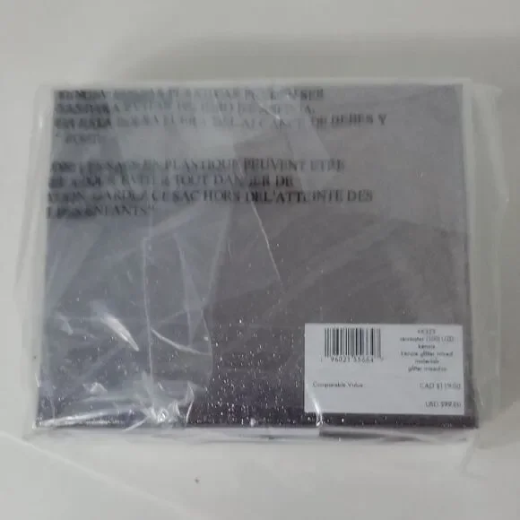 Kate Spade Kenzie Glitter Cardholder Seawater Green New in Box - Picture 7 of 7